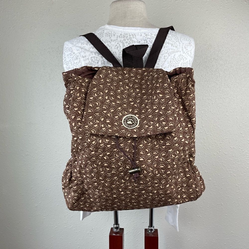 The Loyal Order Friends of Boyds Teddy Bears Collectible Backpack Purse Bag EUC
